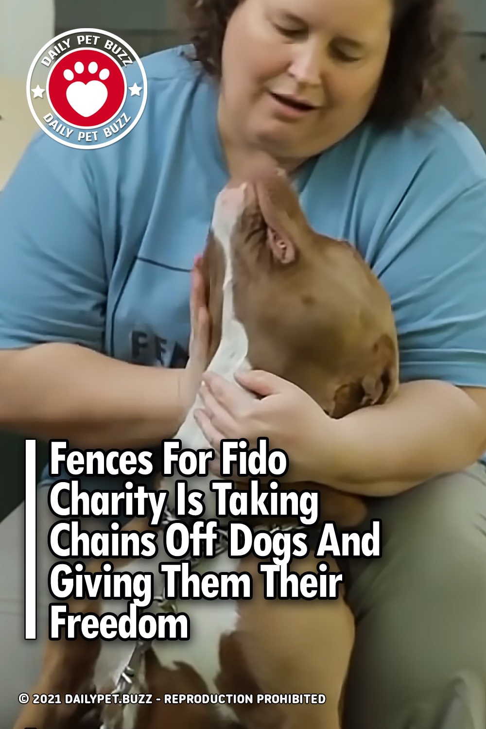 Fences For Fido Charity Is Taking Chains Off Dogs And Giving Them Their Freedom