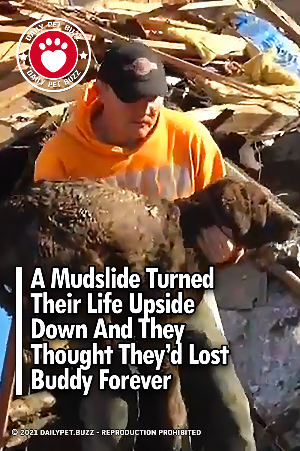 A Mudslide Turned Their Life Upside Down And They Thought They\'d Lost Buddy Forever