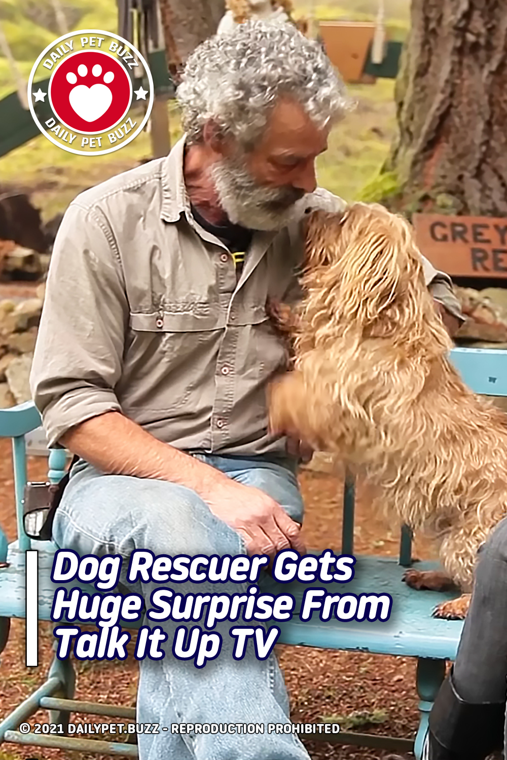 Dog Rescuer Gets Huge Surprise From Talk It Up TV