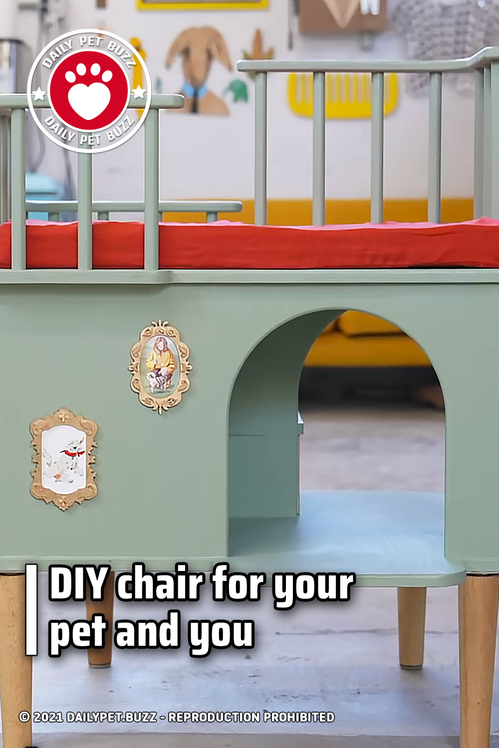 DIY chair for your pet and you
