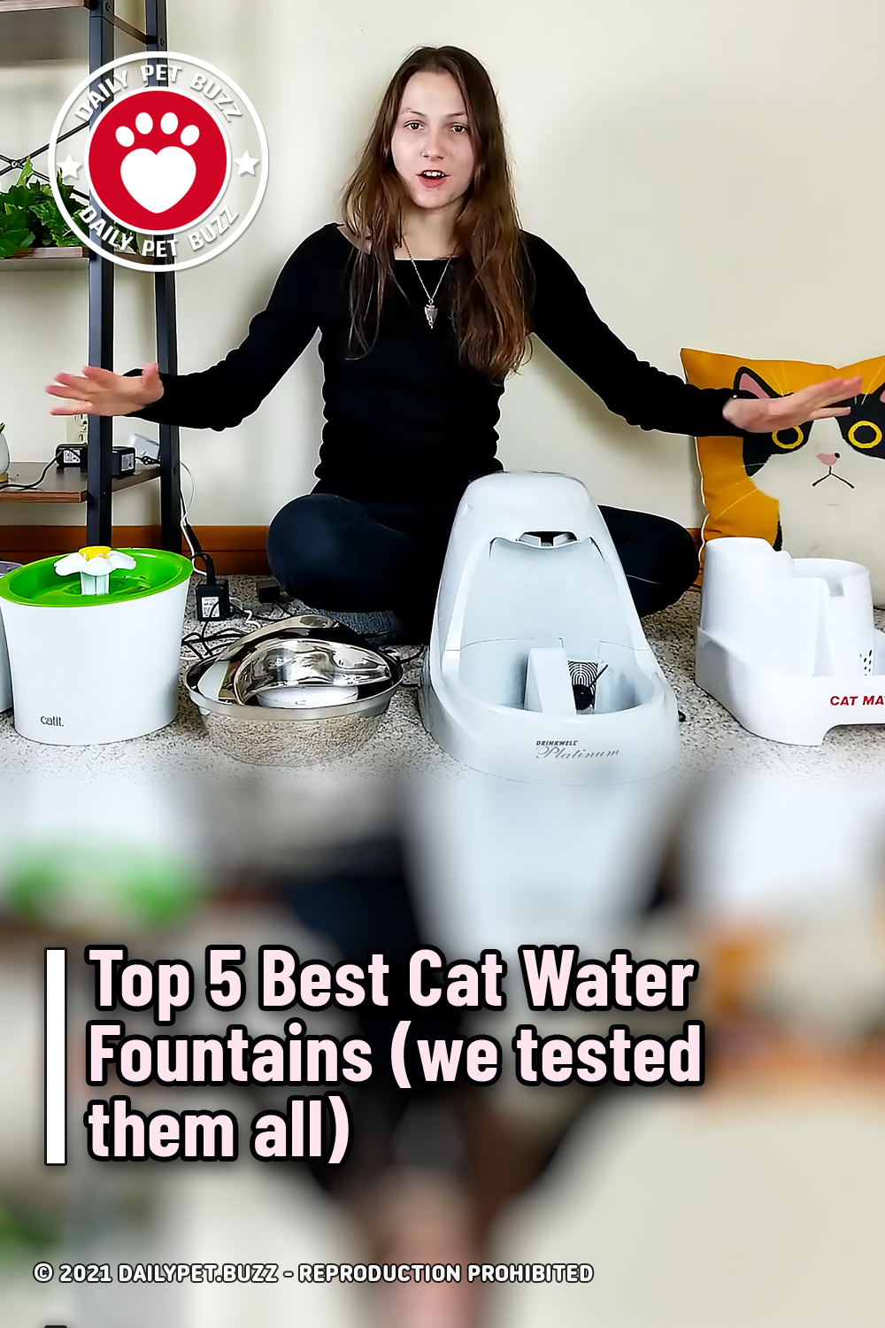 Top 5 Best Cat Water Fountains (we tested them all)